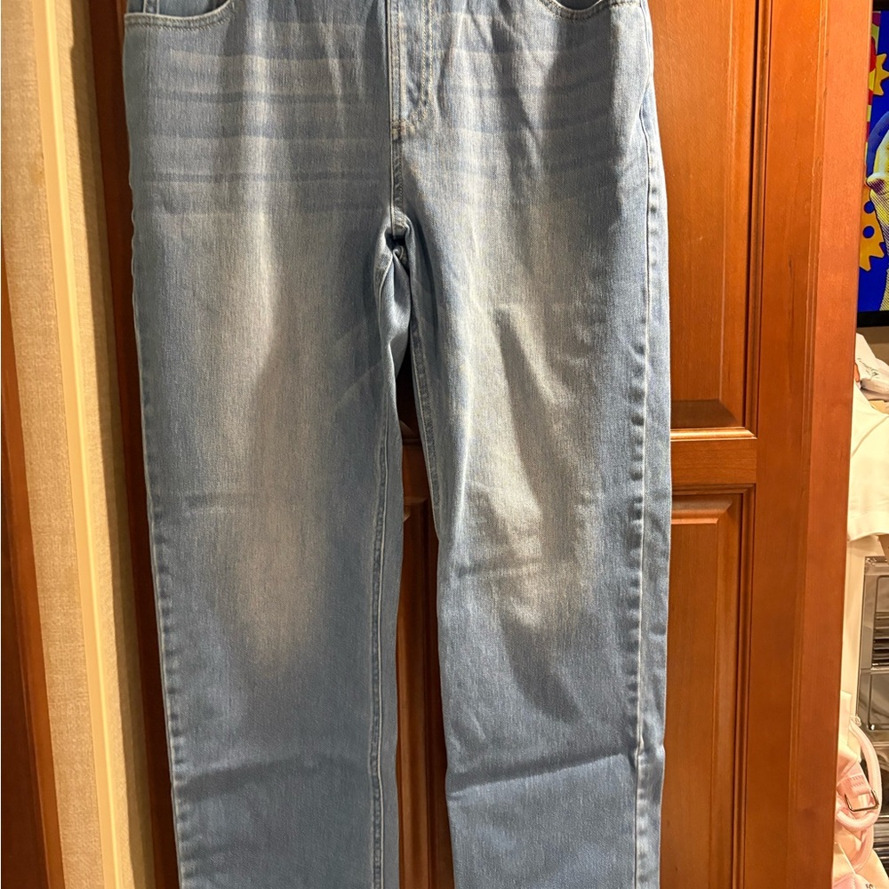 Halara Size Large Light Blue Women's Jeans - Classic Straight Fit